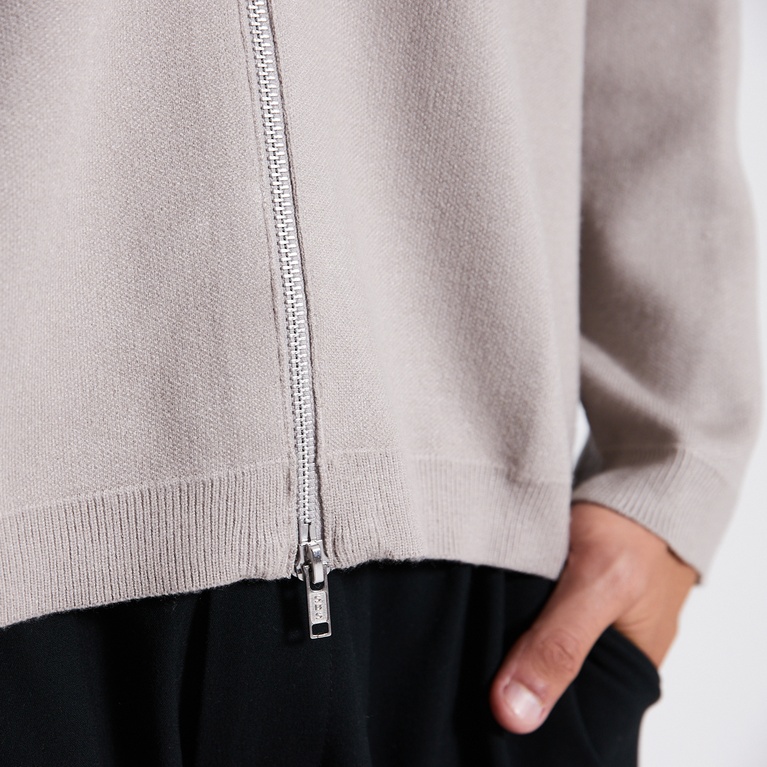 Zip Knit Cardigan "Reed"